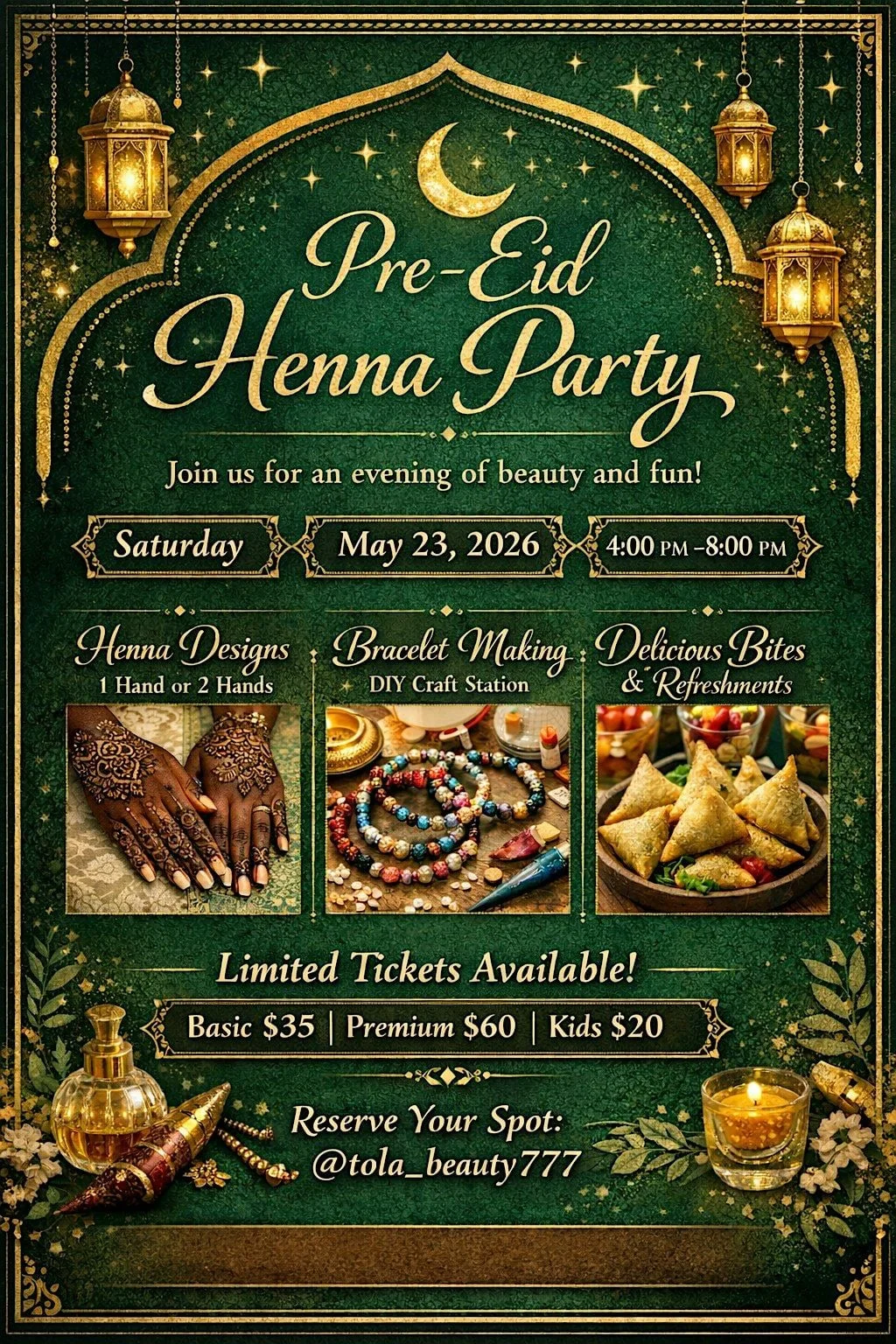 Nadi Aziz's Pre-Eid Henna Party